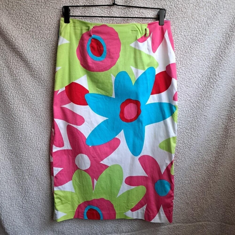 Colorful Floral Skirt